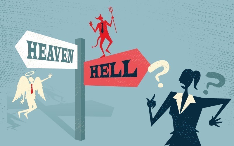 Heaven and hell