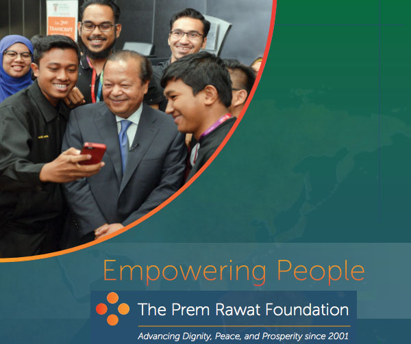 Una nuova pubblicazione celebra i 20 anni dell’attività umanitaria di Prem Rawat