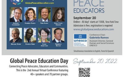 Journée mondiale de l’Éducation pour la paix : Renforcer les moyens d’actions des Éducateurs pour la paix