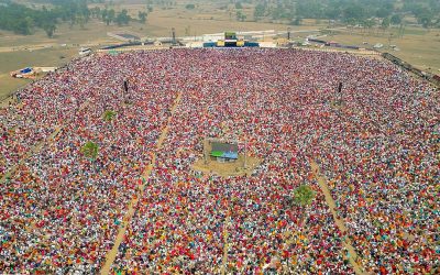 Prem Rawat establece otro nuevo récord mundial Guinness: 375.603 personas asisten a una de sus conferencias en la India