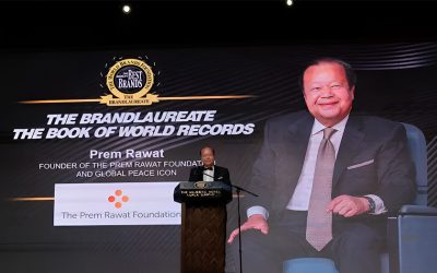 BrandLaureate Homenageia Prem Rawat e a Fundação Prem Rawat com Prêmio Ilustre